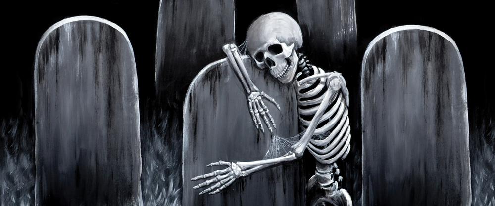 Five of Graves Art Print