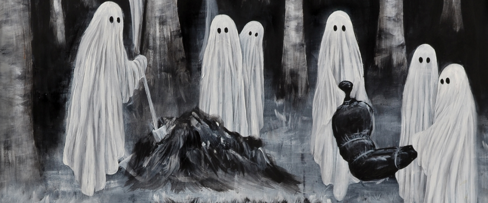 Seven of Ghosts Art Print