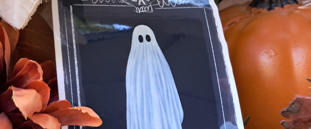 Page of Ghosts Sticker